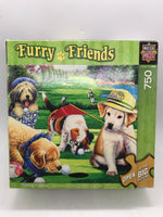 Master Pieces UNCOUNTED Furry Friends Puzzle 750 pcs