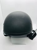 Skid Lid Black Skull Cap Helmet Adult L