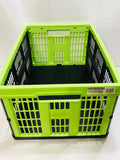 Clever Crates Collapsible Utility Box SHOWS WEAR Black & Green