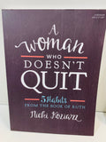 Soft Cover Book SET : 5 Habits of a Woman who Doesnt Quit by Nicki Koziarz