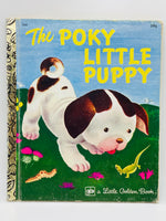 Vintage Book Forty-First Printing 1978 Little Golden Book The Pokey Little Puppy