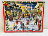 OPEN BOX/UNCOUNTED PUZZLE: 1000 PC Snowy Village