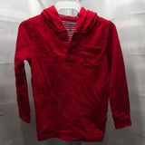 OshKosh Red Hooded Shirt Boys 3T