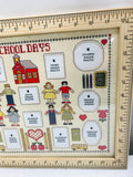 Vintage Silverwood Products School Days K-12 Picture Frame 15.5" x 12.5