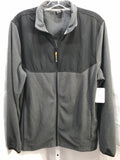 Athletic Works Grey Fleece & Black Jacket Mens M