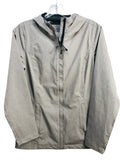 32 Degrees Cool Windbreaker Jacket Full Zip Gray Ladies Sm