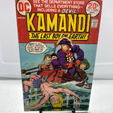 Comic Book: DC Comics 1973 Kamandi The last Boy on Earth! 4 Book Set 30566 WORN