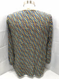 Willi Smith Mulitcolor Pattern Shirt Ladies S