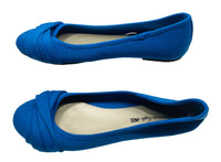 American Eagle Ballet Flats Royal Blue Ladies 9.5 LT WEAR