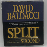 AUDIO BOOK ON CD - DAVID BALDACCI - Split Second