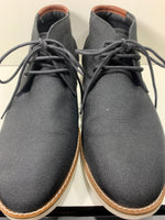 EUC Calvin Klein Blue Cushioned Alory Round Toe Lace-up Chukka Boot Navy Blue Mens 11