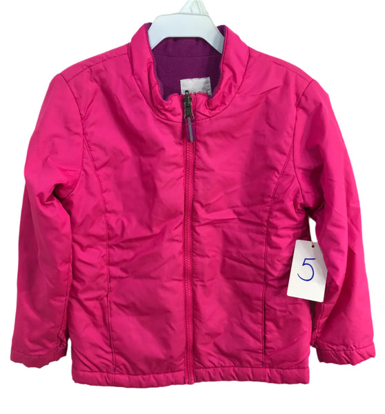 Cat & Jack Jacket Pink Light Weight Girls 5