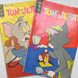 Comic Book: GOLD KEY 1971 Tom & Jerry 2 Book Set WORN