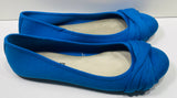 American Eagle Ballet Flats Royal Blue Ladies 9.5 LT WEAR