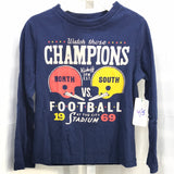 Gap Blue "Watch The Champions" Long Sleeve Shirt Boys 4/5