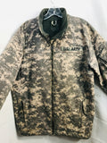 US ARMY Full Zip Field Jacket Coat Digicam Mens L