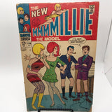 Comic Book: MARVEL COMICS 1968 The New Millie The Model 4 Book Set #156, 165, 167, 175  WORN