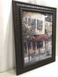 Chuck's Coffee House Framed Wall Art  25" x 21"