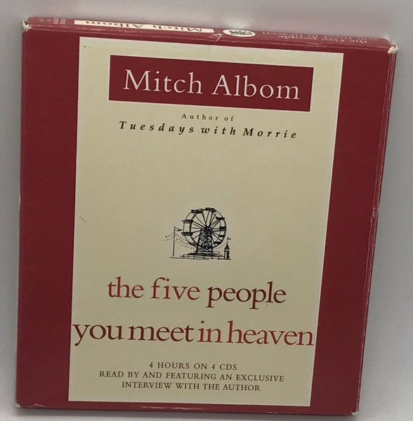 AUDIO BOOK ON CD - MITCH ALBOM - The Five People You Meet in Heaven