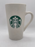 Starbucks SCUFFING White Etched Mermaid Scale Mug 16 oz