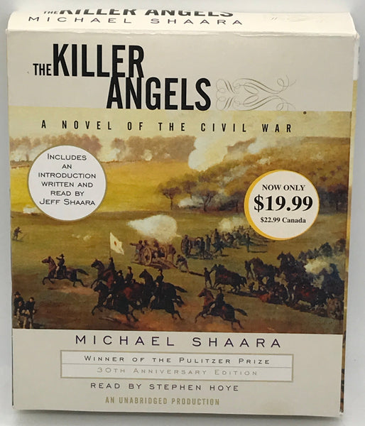 AUDIO BOOK ON CD - MICHAEL SHAARA - THe Killer Angels A Novel of the Civil War