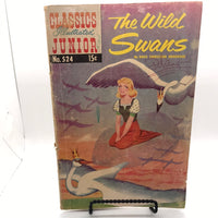 Comic Book: Classics Illustrated 1956 The Wild Swans by Hans Christian Andersen #524 WORN