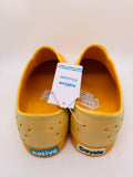 NEW! Native X Crayola Jefferson Block Sunny Side Up Yellow Shoes Girls J3