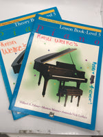 Alfred's Basic Piano Library Set 17 Books: Level 1A thru Level 5