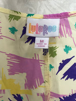 LulaRoe Colorful Retro Theme Kimono Ladies M