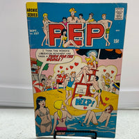 Comic Book Archie Series: 1968 PEP 4 Book Set 221, 232, 233, 257 WORN