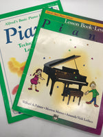 Alfred's Basic Piano Library Set 17 Books: Level 1A thru Level 5