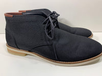 EUC Calvin Klein Blue Cushioned Alory Round Toe Lace-up Chukka Boot Navy Blue Mens 11