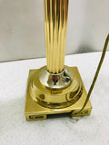 TESTED Brass Base Lamp 28"