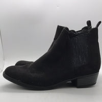 Cat & Jack Black Ankle Boots Girls 4