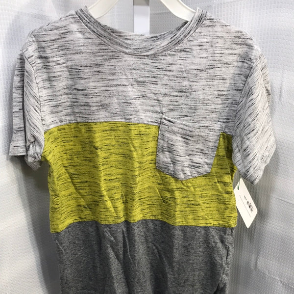 Copper Denim Grey And Yellow Shirt Boys 7