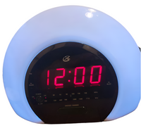 TESTED GPX C280 Sunrise Clock Radio LED Gentle Wake UP