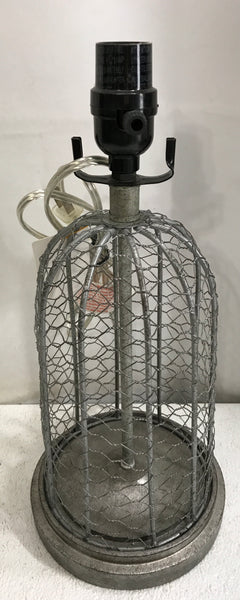 TESTED Industrial Style Wire Mesh Lamp 16" x 6"