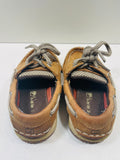 Sperry SHOW WEAR Brown Leather Loafer Shoes Boys 6M