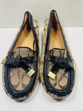 Coach (TOES SHOW WEAR) Frida Flat Loafer Shoes Ladies 6B