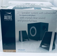 NEW! Altec Lansing 2.1 Speaker System with Subwoofer