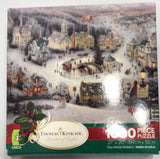 OPEN BOX/INCOUNTED Puzzle 1000 pc Thomas Kinkade Snowy Village