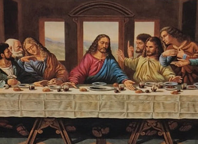 OPEN BOX UNCOUNTED Puzzle: 500 pc The Last Supper 3 Feet Long!