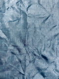 2 PC Denim Blue Curtain Set *SUN BLEACHED BACK*