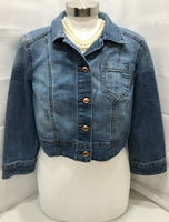 Baccini Blue Jean Jacket Juniors M