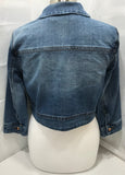 Baccini Blue Jean Jacket Juniors M