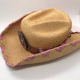 BULLHIDE "SHANIA" STRAW COWGIRL HAT  MEDIUM