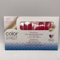 NEW! Colorstreet Pedicure Set Baton Rougey