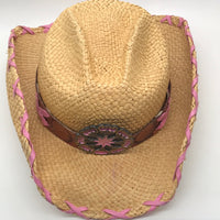 BULLHIDE "SHANIA" STRAW COWGIRL HAT  MEDIUM