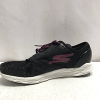 Skechers Black and Purple Shoes Ladies 6