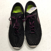 Skechers Black and Purple Shoes Ladies 6